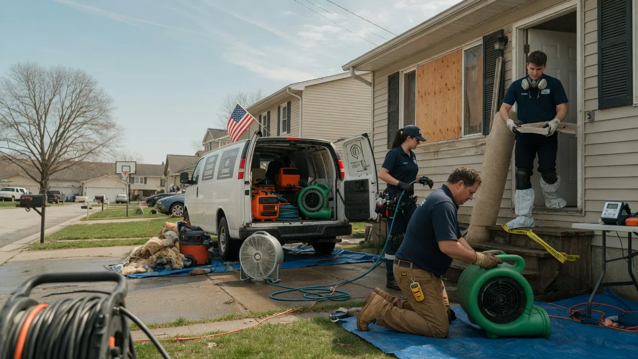 Water Damage Restoration in Kendall, WI near me